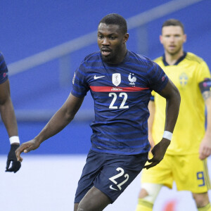 Marcus Thuram (et Paul Pogba) lors du match de football en ligue des Nations France-Suède (4-2) au Stade de France à Saint-Denis le 17 novembre 2020. © JB Autissier / Panoramic / Bestimage