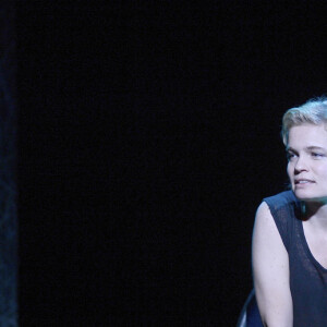 Sarah Biasini - Filage de la pièce "Bash" au Théâtre 14 à Paris le 3 mars 2014.