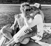 Laeticia Hallyday et Jalil Lespert posant pour leur première photo à deux sur Instagram, lors de leurs vacances à Saint-Barthélemy, à la mi-décembre.