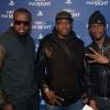 Archives - Les membres du groupe Sexion d'assaut dont Black M lors de la soirée de lancement de la console Playstation 4 Sony (PS4 Night) au centre culturel alternatif Electric à Paris, le 28 novembre 2015.