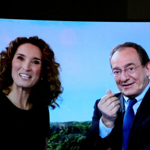 Marie-Sophie Lacarrau, la remplaçante de Jean-Pierre - Dernier JT de Jean-Pierre Pernaut sur TF1 aprés 33 ans de présentation. Paris, le 18 Décembre 2020. © Dominique Jacovides / Bestimage