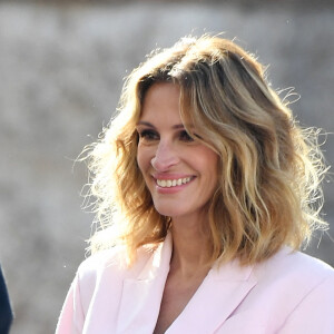 Julia Roberts en séance photo pour la nouvelle campagne publicitaire de "Calzedonia" à Venise, le 30 mai 2019.