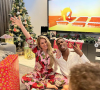 Paul Pogba et son épouse Zulay Pogba fêtent Noël. Décembre 2020.