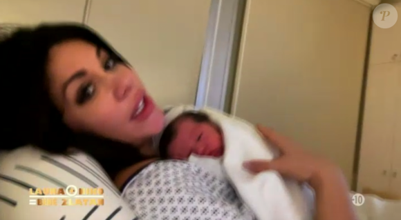 Nikola Lozina et Laura Lempika dévoile le visage de leur fils Zlatan dans la série-documentaire "Laura+Nikola=Bébé Zlatan", disponible sur 6play