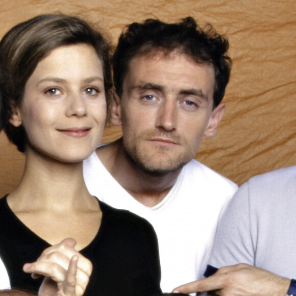 Les Robins des bois ,Pierre-François Martin-Laval dit Pef, Marina Foïs, Maurice Barthelemy, Pascal Vincent, Elise Larnicol, Jean-Paul Rouve le 13 juin 1999. © Cédric Perrin / Bestimage