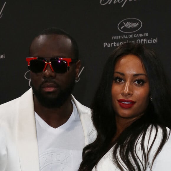 Maitre Gims et sa femme DemDem - Photocall de la soirée Chopard lors du 69ème Festival International du Film de Cannes le 16 mai 2016.