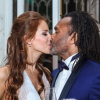 Jackie Chamoun Karembeu dévoile deux photo de son mariage avec Christian Karembeu sur Instagram, avril 2018.