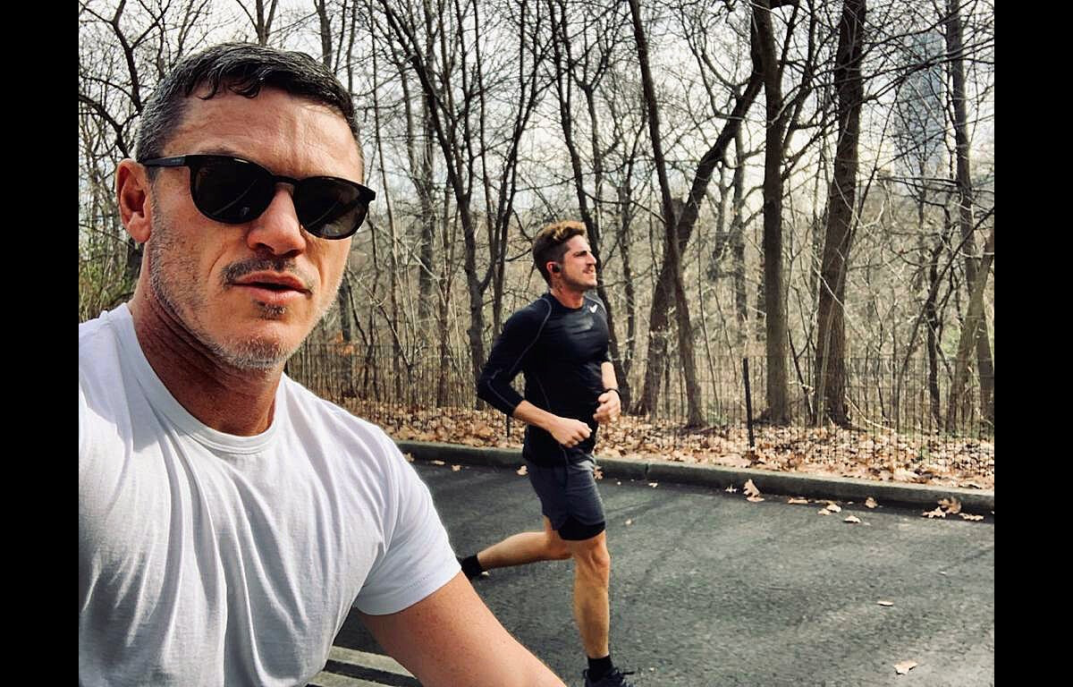 Photo Luke Evans et Rafael Olarra sur Instagram, janvier 2020