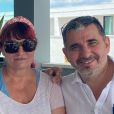 Christine Bravo et le fils de Mercotte, Fabrice, à Cuba - Instagram