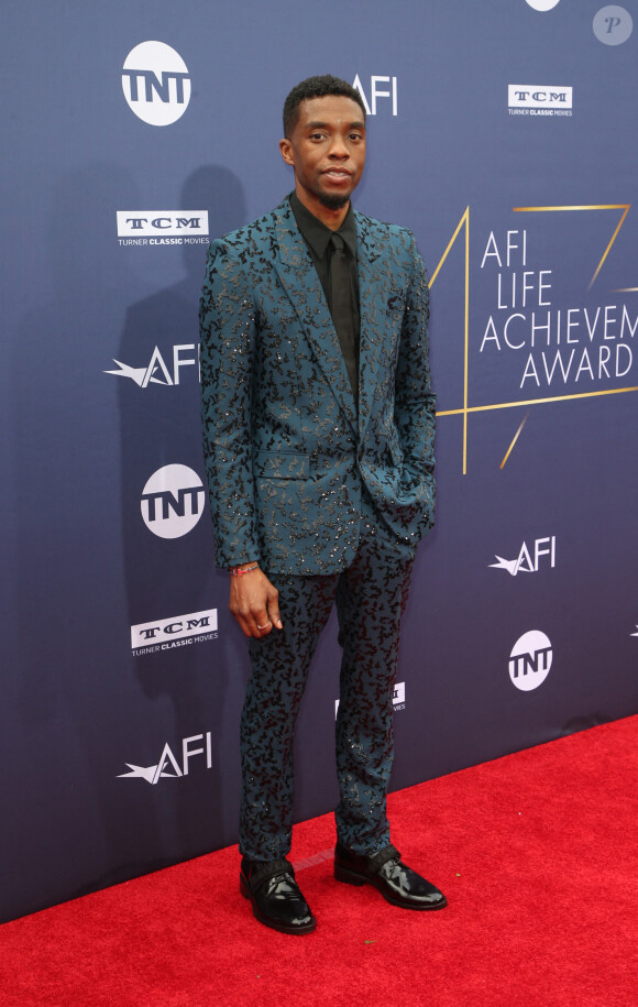 Chadwick Boseman à la 47e édition du Life Achievement Award Gala de l'American Film Institute. Los Angeles, le 6 juin 2019.