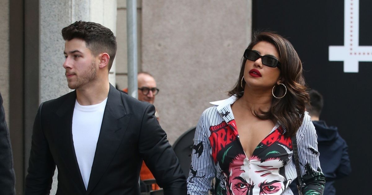 Exclusif - Nick Jonas et sa femme Priyanka Chopra quittent le