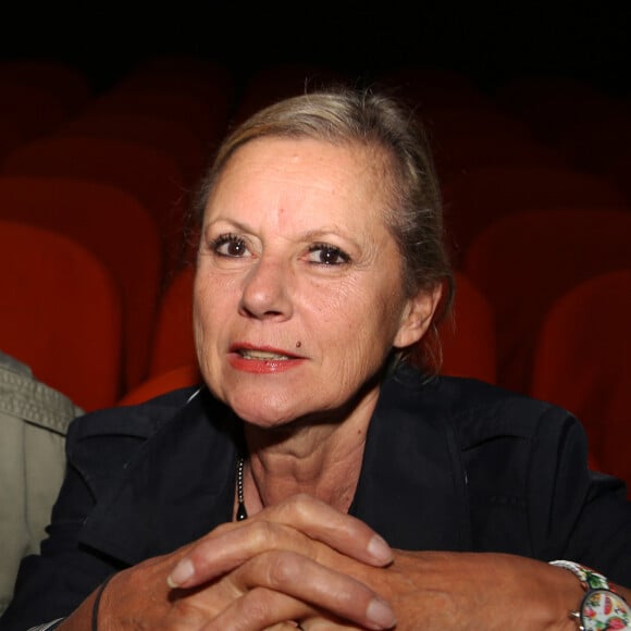 Exclusif - Dorothée (Frédérique Hoschedé) lors de la projection du film documentaire de F. Letot "Corbier, des traces dans la mémoire des masses" au lendemain du 73ème anniversaire du chanteur Alain Roux, dit Corbier à Paris le 18 Octobre 2017. © Denis Guignebourg/Bestimage