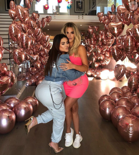 Hrush Achemyan et Khloé Kardashian. Juin 2019.
