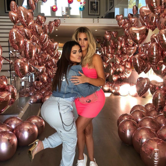 Hrush Achemyan et Khloé Kardashian. Juin 2019.