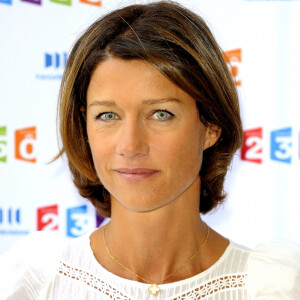 Archives - Carole Gaessler lors de la conférence de presse de rentrée de France télévision à Paris, le 3 septembre 2010.