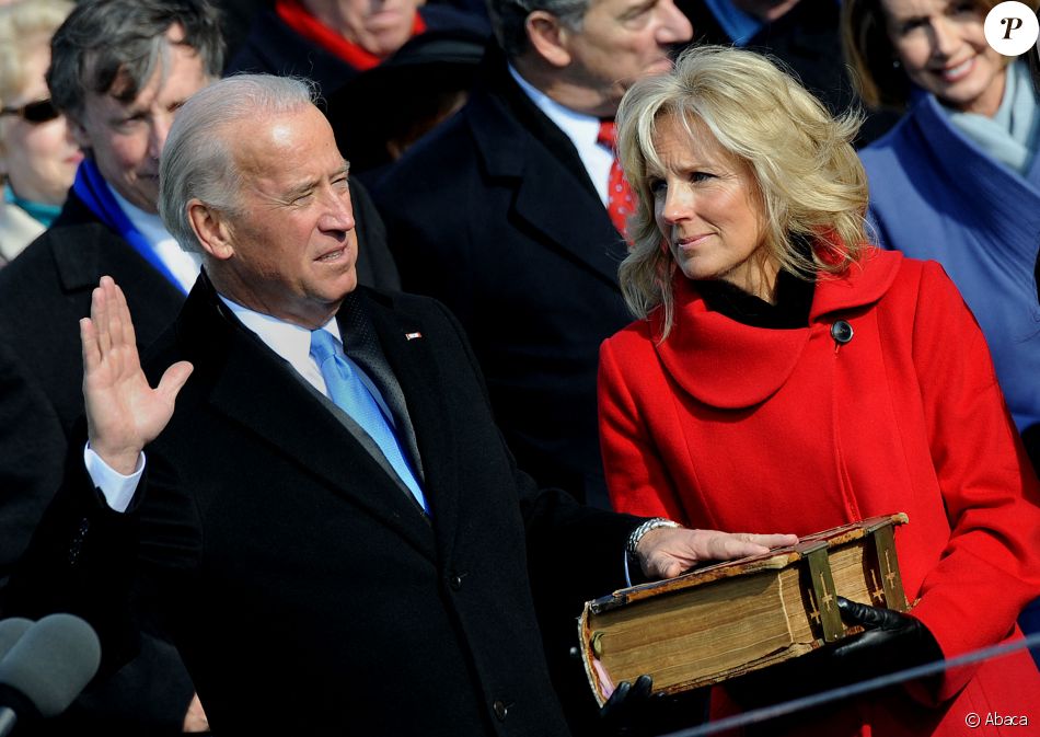 Joe Biden, investi vice-président à Washington le 20 janvier 2009.