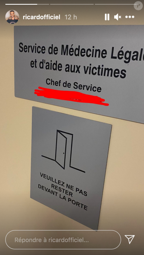 Ricardo partage des images de sa visite à l'hôpital après la bagarre dans laquelle il a été impliqué à la Réunion - Instagram