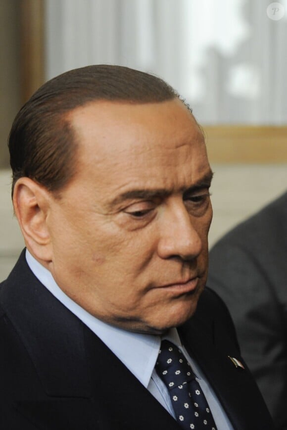 Silvio Berlusconi à Rome le 21 mars 2013.