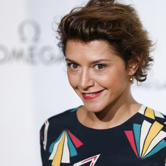 Emma de Caunes - Photocall de la soirée "Her Time" Omega à l'hôtel de Sully à Paris le 29 septembre 2017. © Cyril Moreau/Bestimage 