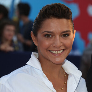 Emma De Caunes - Tapis rouge avant la projection de "Good Time" lors 43ème Festival du Cinema Americain de Deauville le 2 septembre 2017. © Denis Guignebourg/Bestimage 