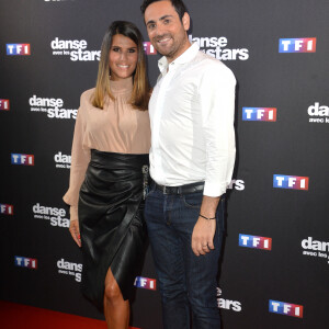 Camille Combal et Karine Ferri au photocall de la saison 10 de l'émission "Danse avec les stars" (DALS) au siège de TF1 à Boulogne-Billancourt, France, le 4 septembre 2019. © Veeren/Bestimage