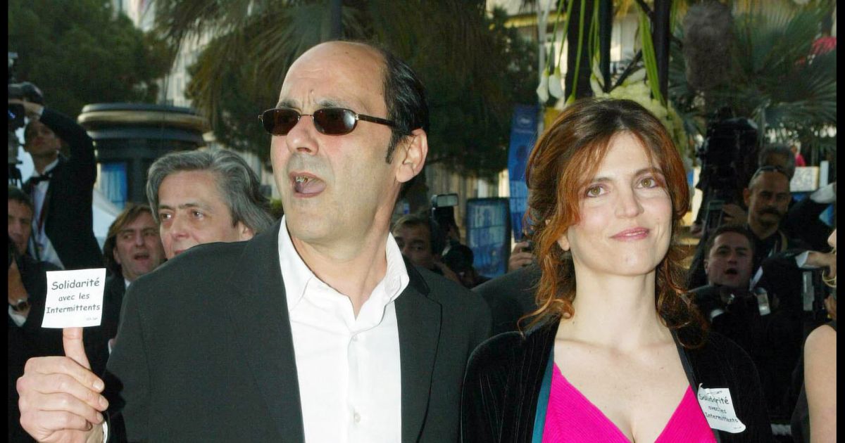 Qui Est Le Mari De Agnès Jaoui Jean-Pierre Bacri et Agnès Jaoui au 57e festival de Cannes en 2004
