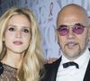 Pascal Obispo et sa femme Julie Hantson au photocall de la 17e édition du "Dîner de la mode du Sidaction" au Pavillon d'Armenonville à Paris, France. © Olivier Borde/Bestimage