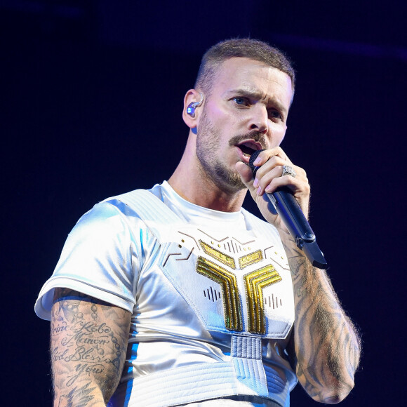 Semi Exclusif - M Pokora en concert au Palais Nikaia à Nice dans le cadre de sa tournée Pyramide Tour le 15 novembre 2019. © Lionel Urman / Bestimage  Semi Exclusive - no web en Suisse / Belgique M Pokora performs at Nikaia palace in Nice, south France on november 15th 2019 