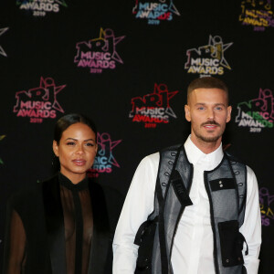 Info 10/12/2020 - ( Christina Milian et M Pokora se sont mariés à Paris le 9 décembre 2020) - Info du 10/12/2020 ( M Pokora annonce que sa compagne Christina Milian est enceinte de leur 2 ème enfant) - Naissance - Christina Milian et M.Pokora sont parents d'un petit garçon prénommé Isaiah - Christina Milian enceinte et son compagnon Matt Pokora (M. Pokora) - 21ème édition des NRJ Music Awards au Palais des festivals à Cannes le 9 novembre 2019. © Dominique Jacovides/Bestimage  21th NRJ Music Awards ceremony in Cannes on november 9, 2019. 