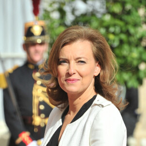 Valérie Trierweiler lors de la passation de pouvoir à l'Elysée, le 15 mai 2012  © Guillaume Gaffiot /Bestimage