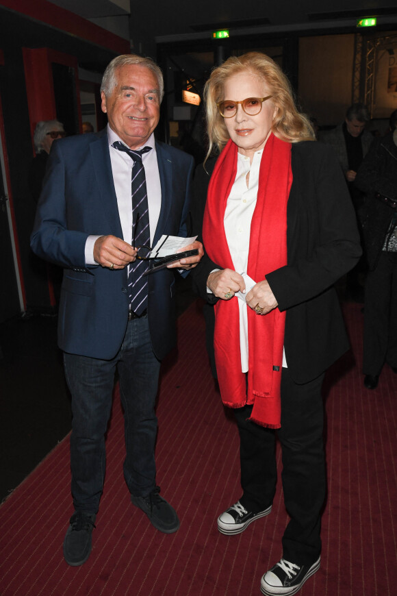Exclusif - Michel Habert et Sylvie Vartan - People au concert de Dave à Bobino à Paris. Le 18 novembre 2019. © Coadic Guirec/Bestimage