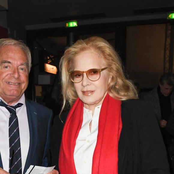 Exclusif - Michel Habert et Sylvie Vartan - People au concert de Dave à Bobino à Paris. Le 18 novembre 2019. © Coadic Guirec/Bestimage