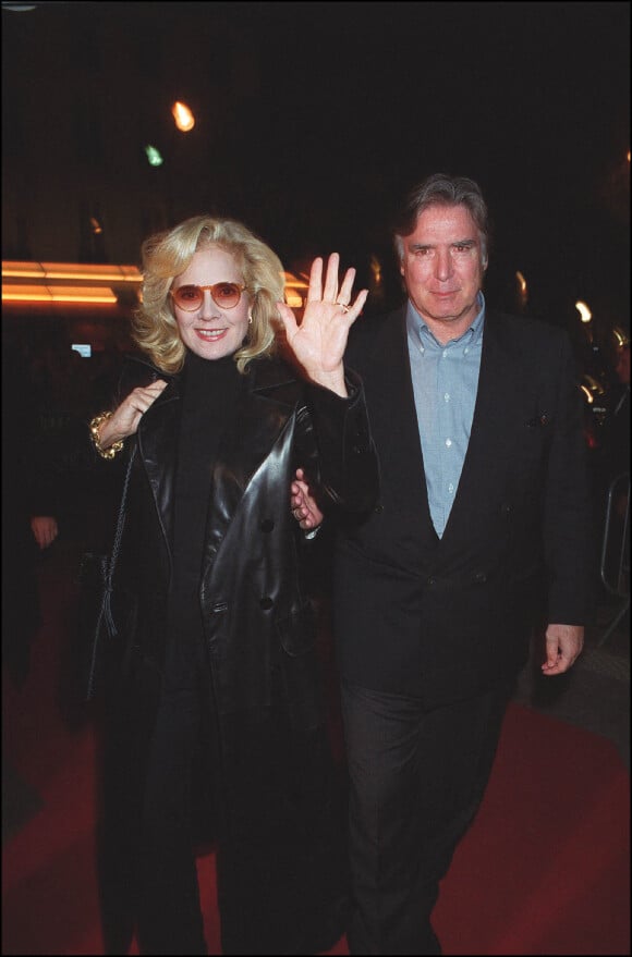 Sylvie Vartan et Tony Scotti - Première du film "La planète au trésor.