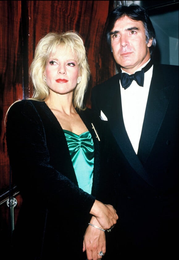 Sylvie Vartan et Tony Scotti - Soirée au Maxim's.