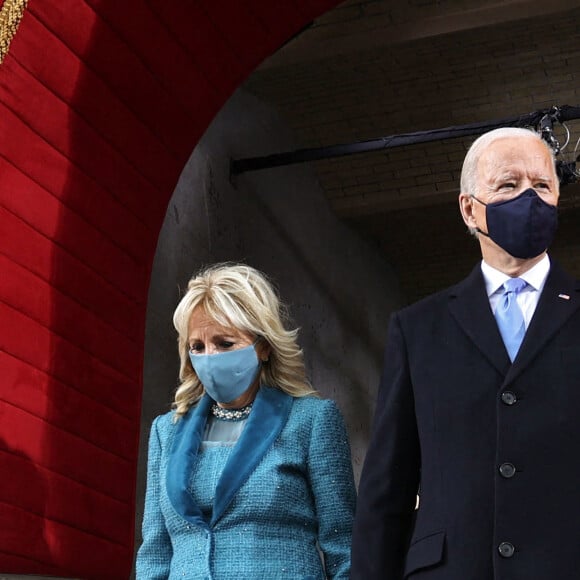 Cérémonie d'investiture du 46ème président des Etats-Unis J.Biden et de la vice-présidente K.Harris au Capitole à Washington le 20 janvier 2021.