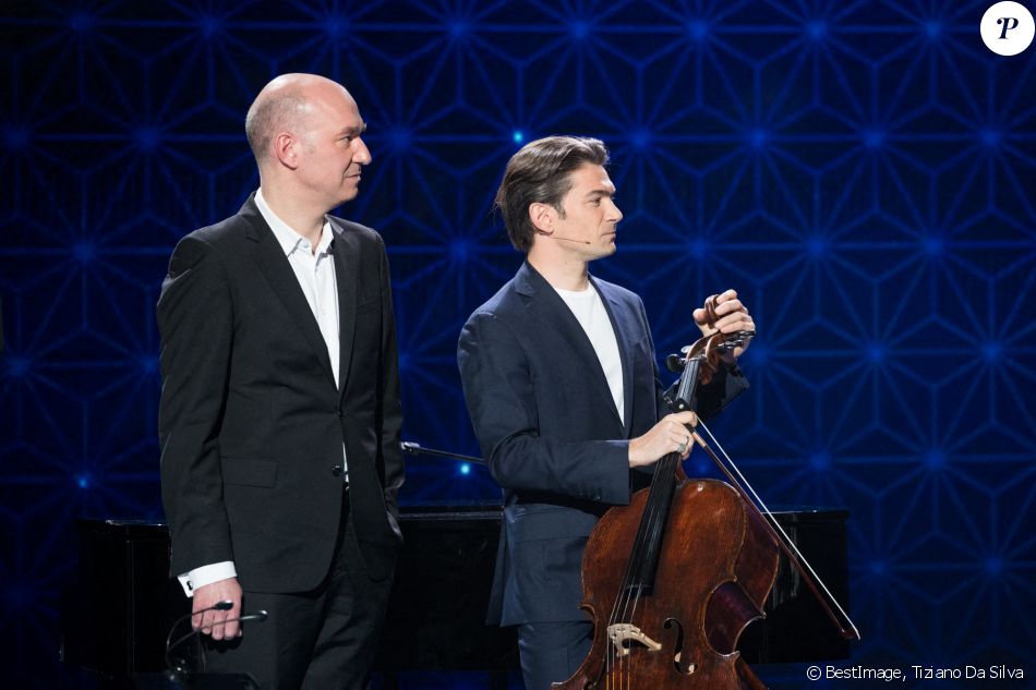 Exclusif - Gautier Capuçon - Enregistrement de l'émission "La Boîte à Secrets", présentée par F.Bollaert et qui sera diffusée le 22 janvier sur France 3. Le 18 janvier 2021 © Tiziano Da Silva / Bestimage