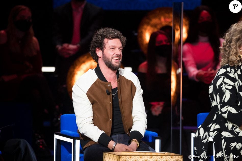 Exclusif - Claudio Capéo - Enregistrement de l'émission "La Boîte à Secrets", présentée par F.Bollaert et qui sera diffusée le 22 janvier sur France 3. Le 18 janvier 2021 © Tiziano Da Silva / Bestimage