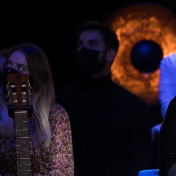 Exclusif - Faustine Bollaert - Enregistrement de l'émission "La Boîte à Secrets", présentée par F.Bollaert et qui sera diffusée le 22 janvier sur France 3. Le 18 janvier 2021 © Tiziano Da Silva / Bestimage