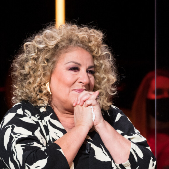 Exclusif - Marianne James - Enregistrement de l'émission "La Boîte à Secrets", présentée par F.Bollaert et qui sera diffusée le 22 janvier sur France 3. Le 18 janvier 2021 © Tiziano Da Silva / Bestimage