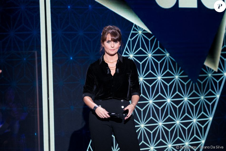 Exclusif - Faustine Bollaert - Enregistrement de l'émission "La Boîte à Secrets", présentée par F.Bollaert et qui sera diffusée le 22 janvier sur France 3. Le 18 janvier 2021 © Tiziano Da Silva / Bestimage