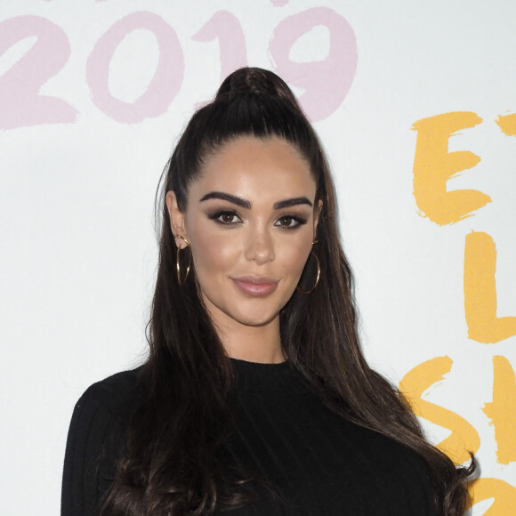 Nabilla Benattia (enceinte) - Photocall - Etam Live Show 2019 au Stade Roland Garros à Paris le 24 septembre 2019. © Rachid Bellak / Bestimage