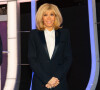 "Le Grand concours des animateurs" au profit de l'Opération Pièces Jaunes, présenté par Alessandra Sublet en présence de la première dame Brigitte Macron, sur TF1.