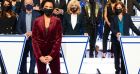Brigitte Macron dans "Le Grand concours des animateurs" sur TF1, présenté pour la première fois par Alessandra Sublet, une édition spéciale Pièces Jaunes qui a permis de récolter 75 000 euros.