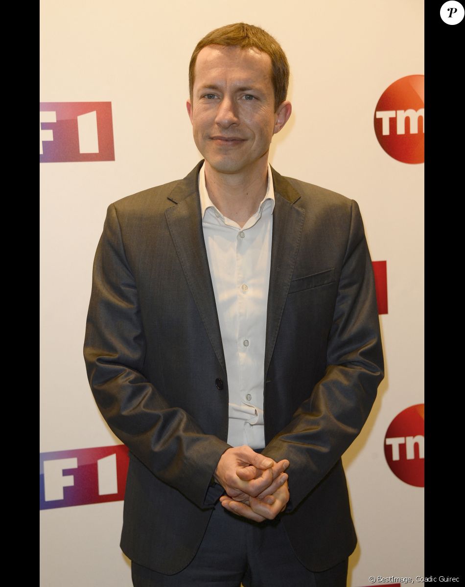 Grégoire Margotton - Conférence de presse de TF1 pour le lancement de l'Euro 2016 à Paris le 17 mai 2016. © Coadic Guirec/Bestimage