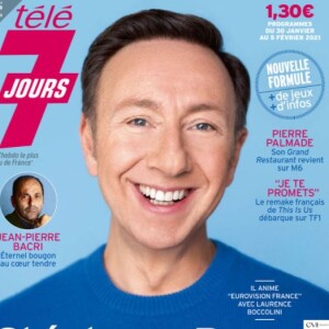 Couverture du magazine "Télé 7 Jours" du 25 janvier 2021