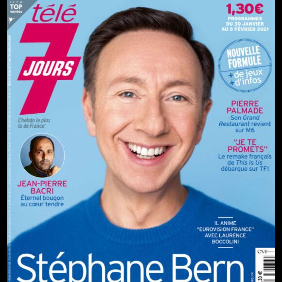 Couverture du magazine "Télé 7 Jours" du 25 janvier 2021