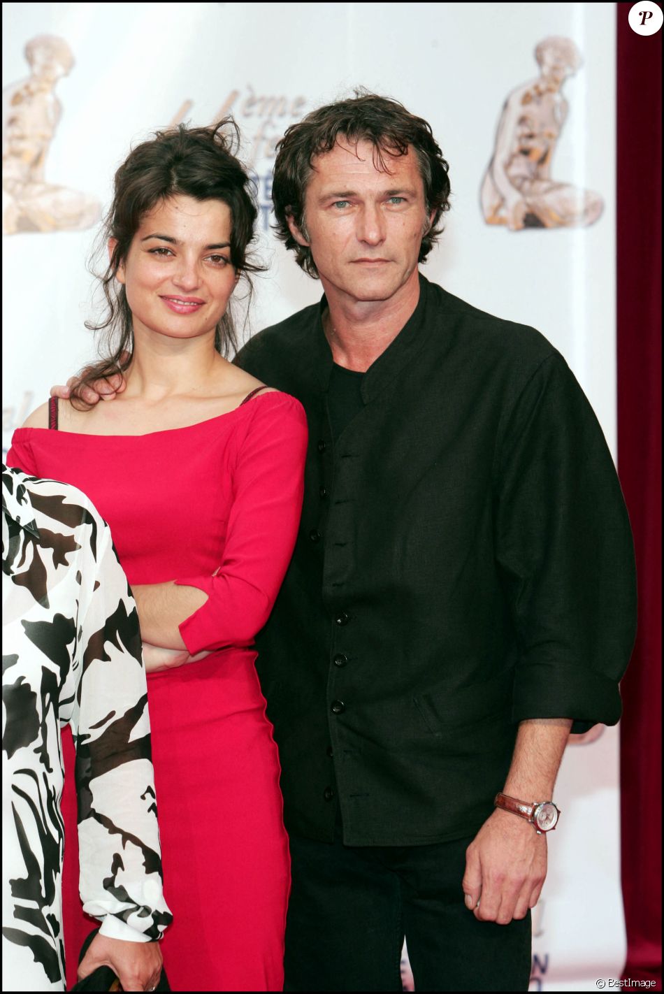 Bruno Wolkowitch et son ex-femme Fanny Gilles, au 44e festival de la télévision de Monte Carlo