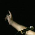 Laurent Hennequin en concert pour la présentation de son deuxième album, "Rendez-vous sous les étoiles", au Mix Clun le 11 septembre 2012.