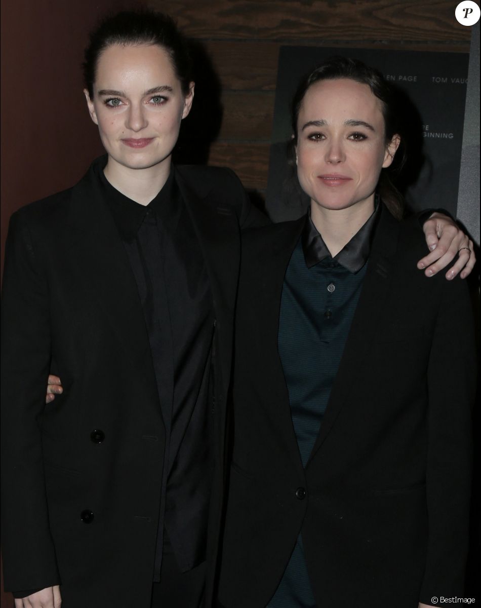 Elliot Page et sa femme Emma Portner assistent à la première du film The Cured au AMC Dine-In Sunset 5 à West Hollywood.