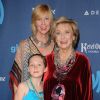 Archives - Cloris Leachman, sa fille Dinah Englund et sa petite-fille lors des "24th Annual GLAAD Media Awards" à Los Angeles. Le 20 avril 2013 